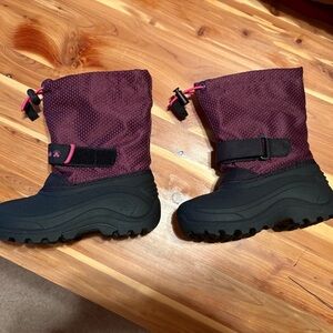 Kamik Purple and Black Finley 2 Boots